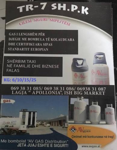 BOMBULA GAZI FIER  TR-7 sh.p.k