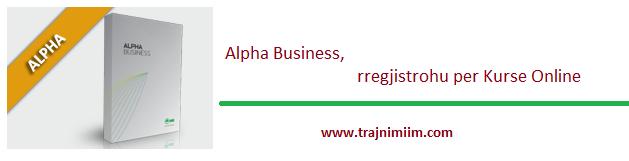 Kurse per Alpha Platinum: Zyre dhe Online