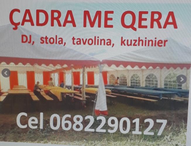 Ã‡adra Tenda tavolina me qera 
